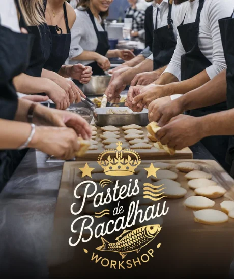 Indoor Team Building EN 29 Pasteis De Bacalhau Workshop